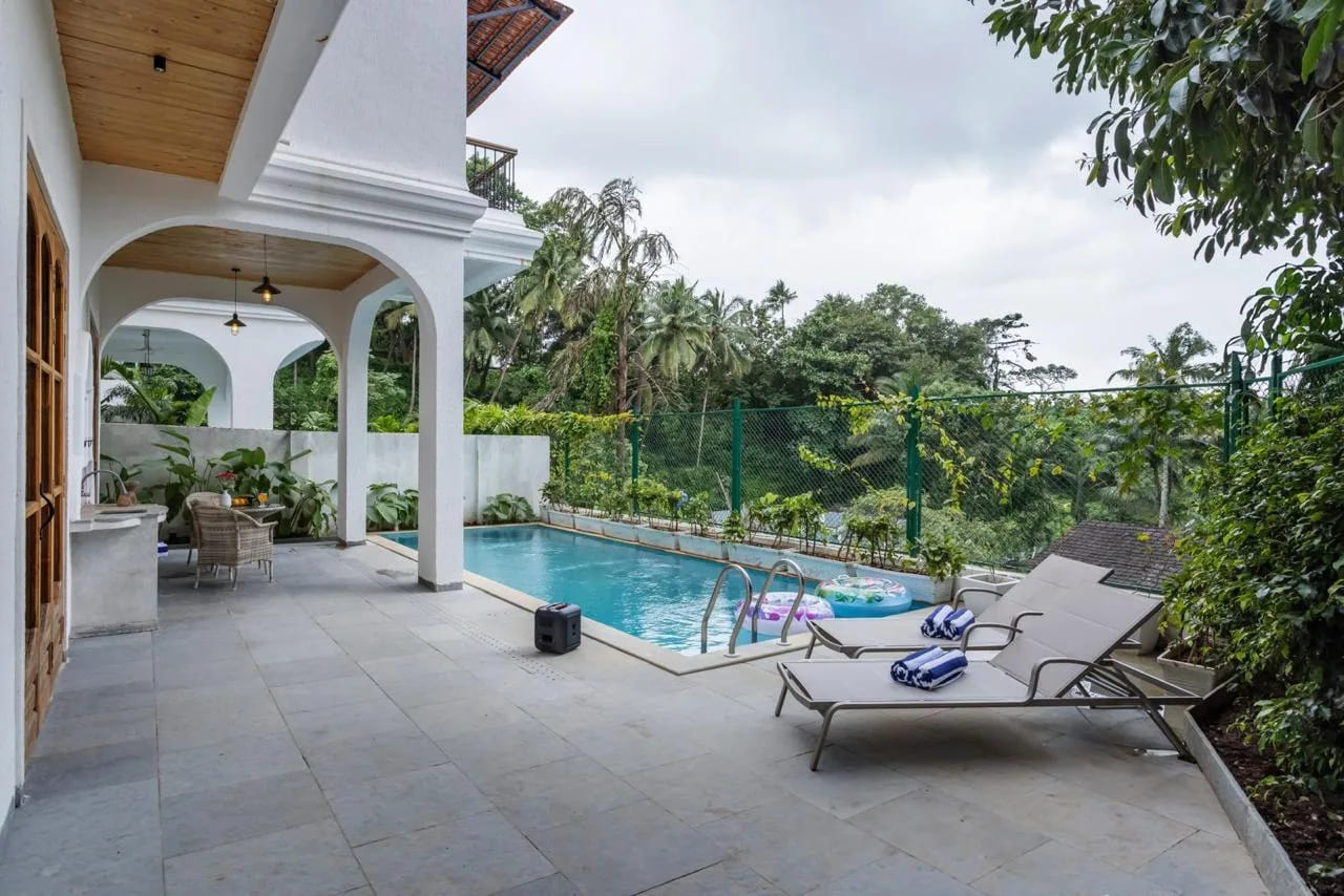 private pool villa in goa