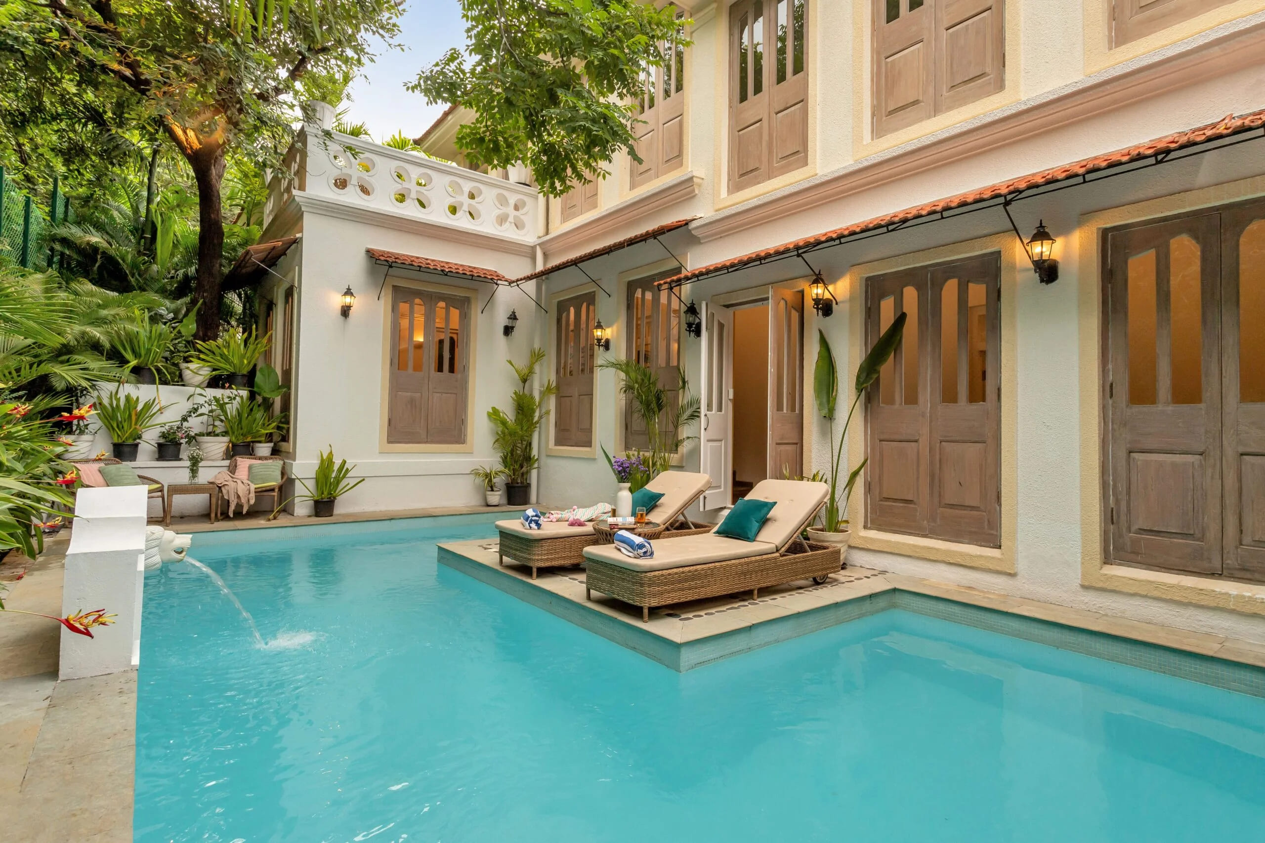 villa in goa